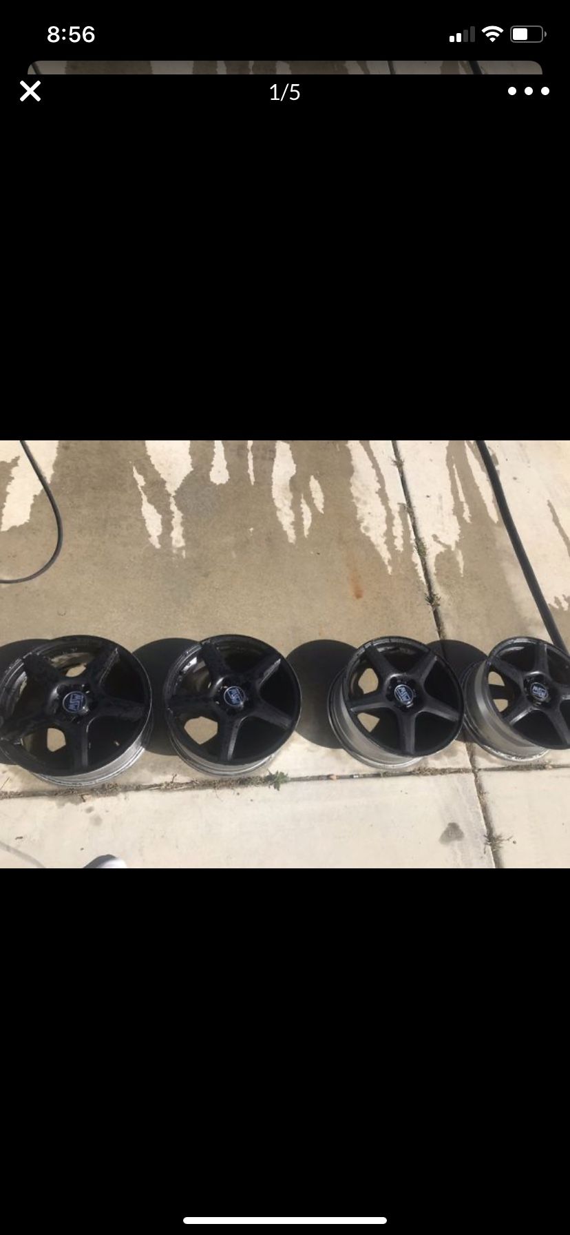 MSW Rims 16” 7Jx16 5x100mm
