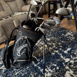 Callaway Big Bertha Golf Set – Irons + Woods + Bag – Excellent Condition
