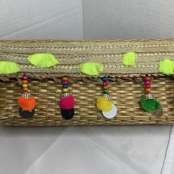 Straw purse /clutch