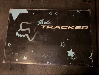 New Fox Racing Girls Tracker MX Boots Women’s Size 9 – Black – Read Description