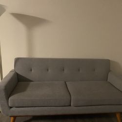 Couch and Lamp