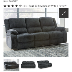 Ashley Dracoll Recliner Sofa