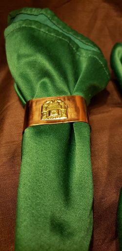 Napkin rings metal