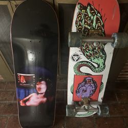 Full Skateboard W Trucks N Wheels And One Deck 