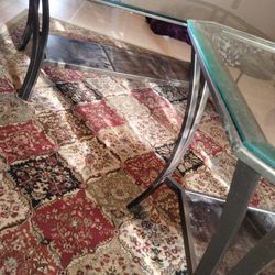 Coffee Table And Matching End Tables
