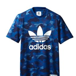 Bape Adidas Tee Shirt Limited Edition New with Tags 