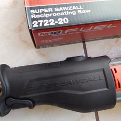 New Milwaukee FUEL Reciprocating SUPER SAWZALL M18 - Tool Only 