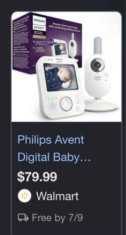 Philips avent baby monitor