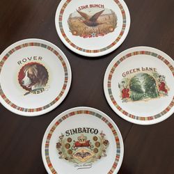 Fireside Club Plate Set From Pottery Barn