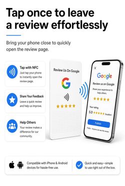 Google review NFC Cards