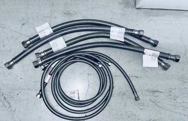 24 Inch Stainless Steel Braided Water Heater Supply