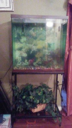 Fish tank $125.00 obo