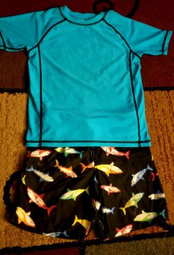 Boys Shark Swimsuit!