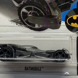 🎥🎬 HOT WHEELS 2015 - DC Batman VS Superman - Batmobile - Batman 1/5 - 237/365 - DIE CAST TOY 1:64 🎬🎥