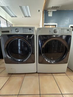 Washer And Electric Dryer Set 