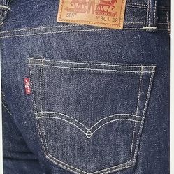Levi’s 505 Regular Fit Jeans Rinse/ Blue Color