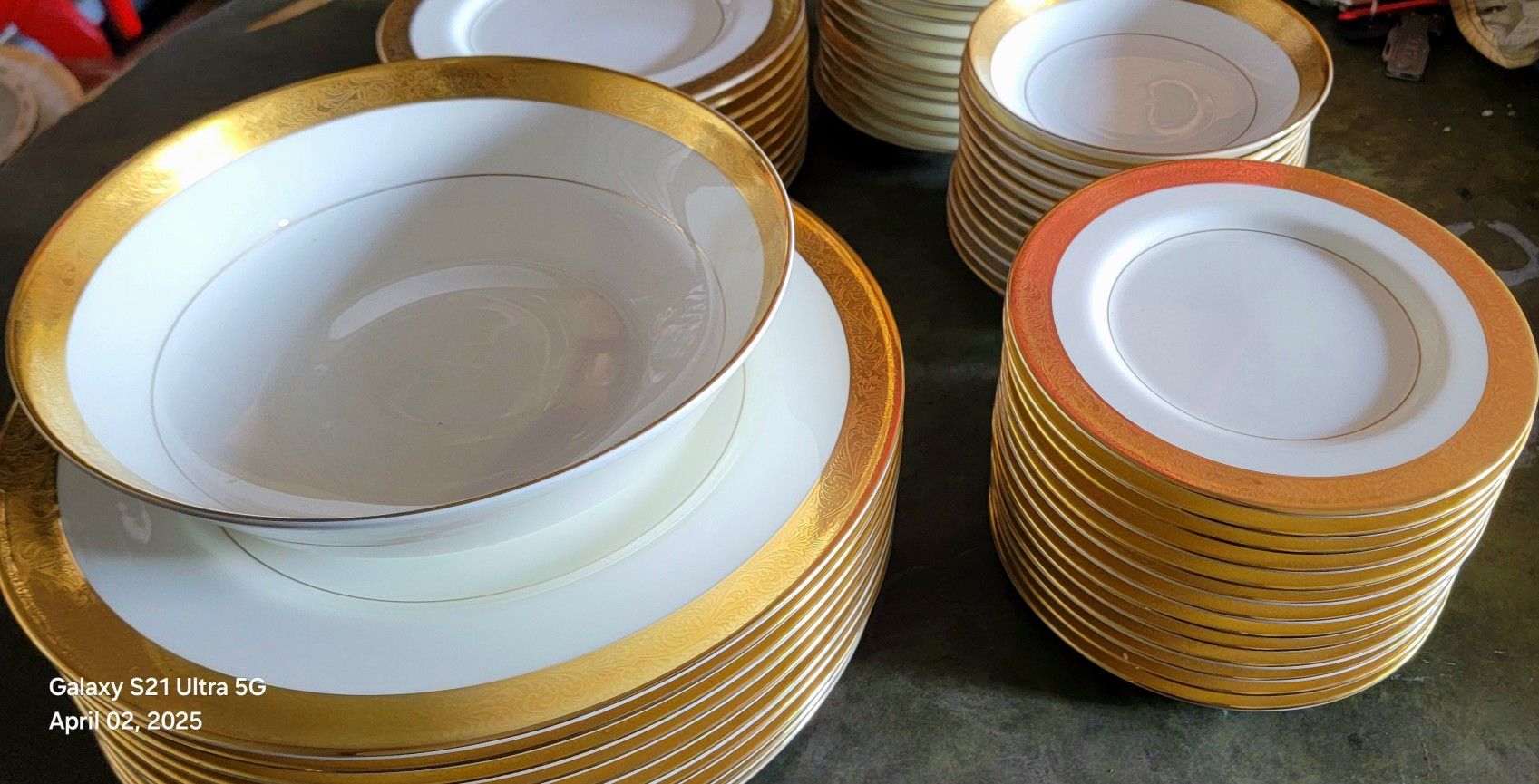 69PC BONE CHINA SET Mikasa Narumi Japan