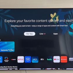 70 Inch Samsung Smart TV