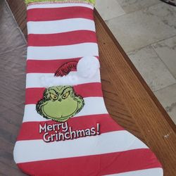Universal Studios Grinch Christmas Stocking 