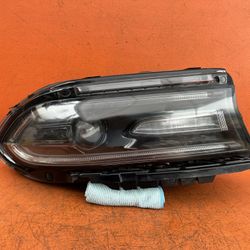 2016 2017 2018 DODGE CHARGER RIGHT RH PASSENGER HALOGEN HEADLIGHT LED DRL OEM 