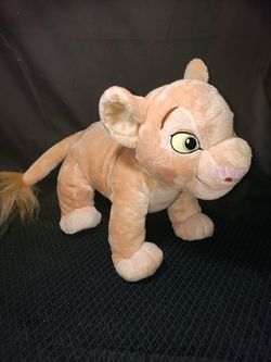 Disney Store Nala Plush Stuffed Animal T