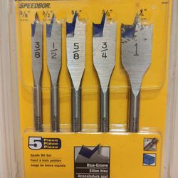 Irwin Speedbor 5 pieces
