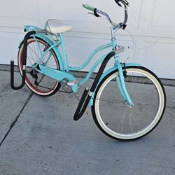 SCHWINN PERLA WOMEN'S BEACH CRUISER BICYCLE