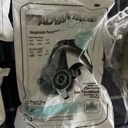 Respiratory Face Mask And Cartridges. 