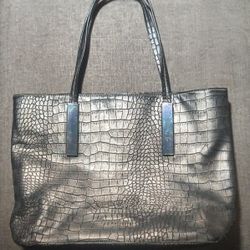 Kenneth Cole Reaction "Inga" Croco Tote.