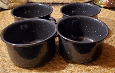 Vintage Enamel Cups