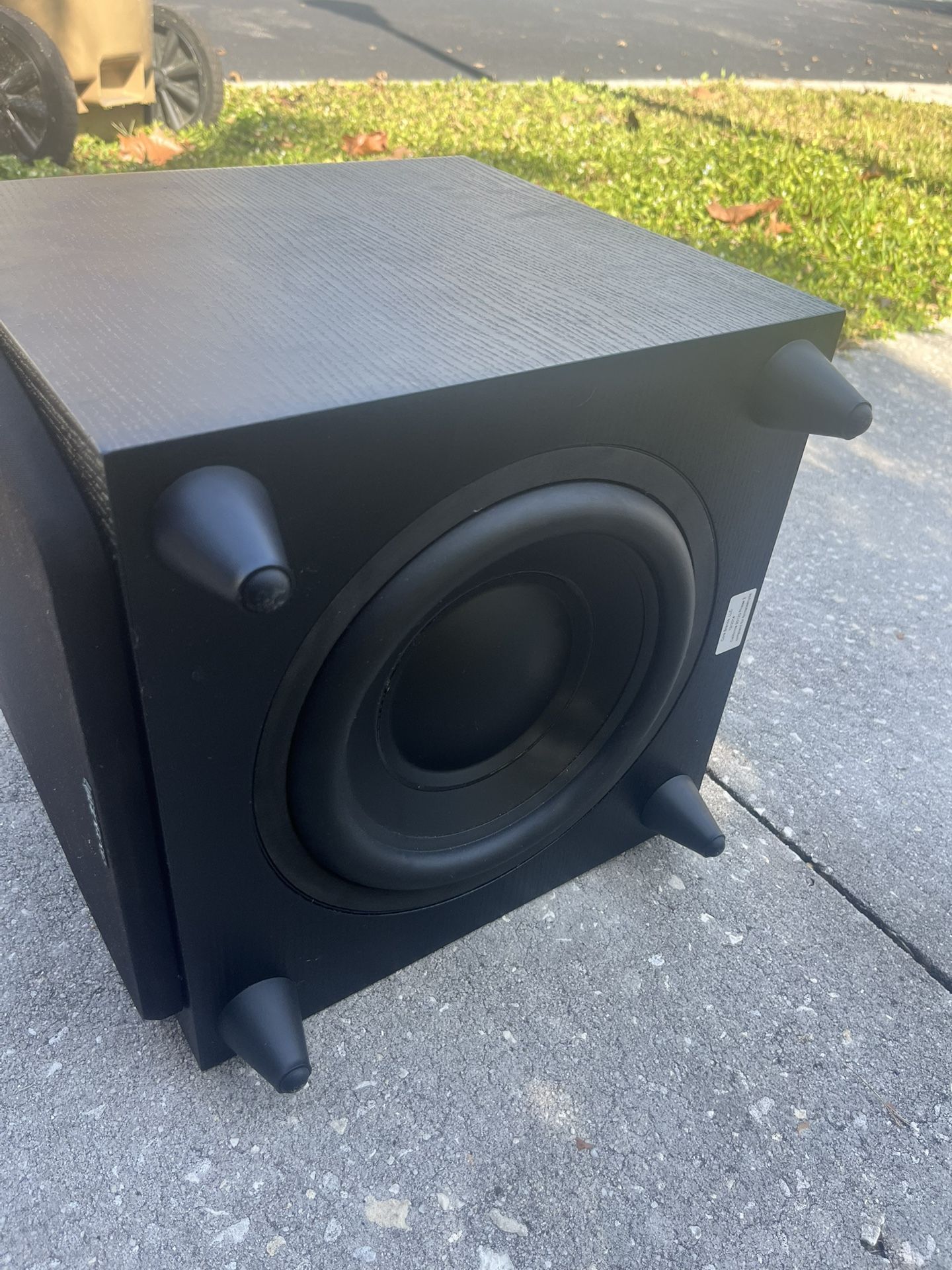 10” AUDIO SUB | proficient protege fs10 10" floor standing subwoofer