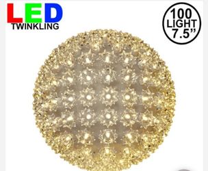 7.5inch LED Twinkling Starlight Sphere