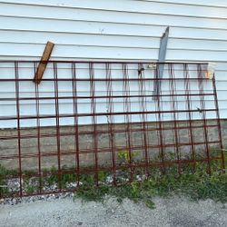 Metal wire for cement work