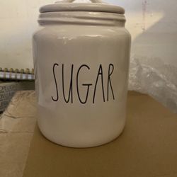 Rae Dunn Medium Sugar Canister 
