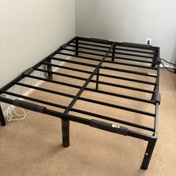 metal platform FULL size bedframe