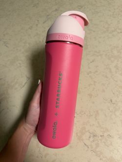 Owala x Starbucks Collab Water Bottle Pink