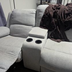 Double Recliner Chairs With Cupholders And Covers