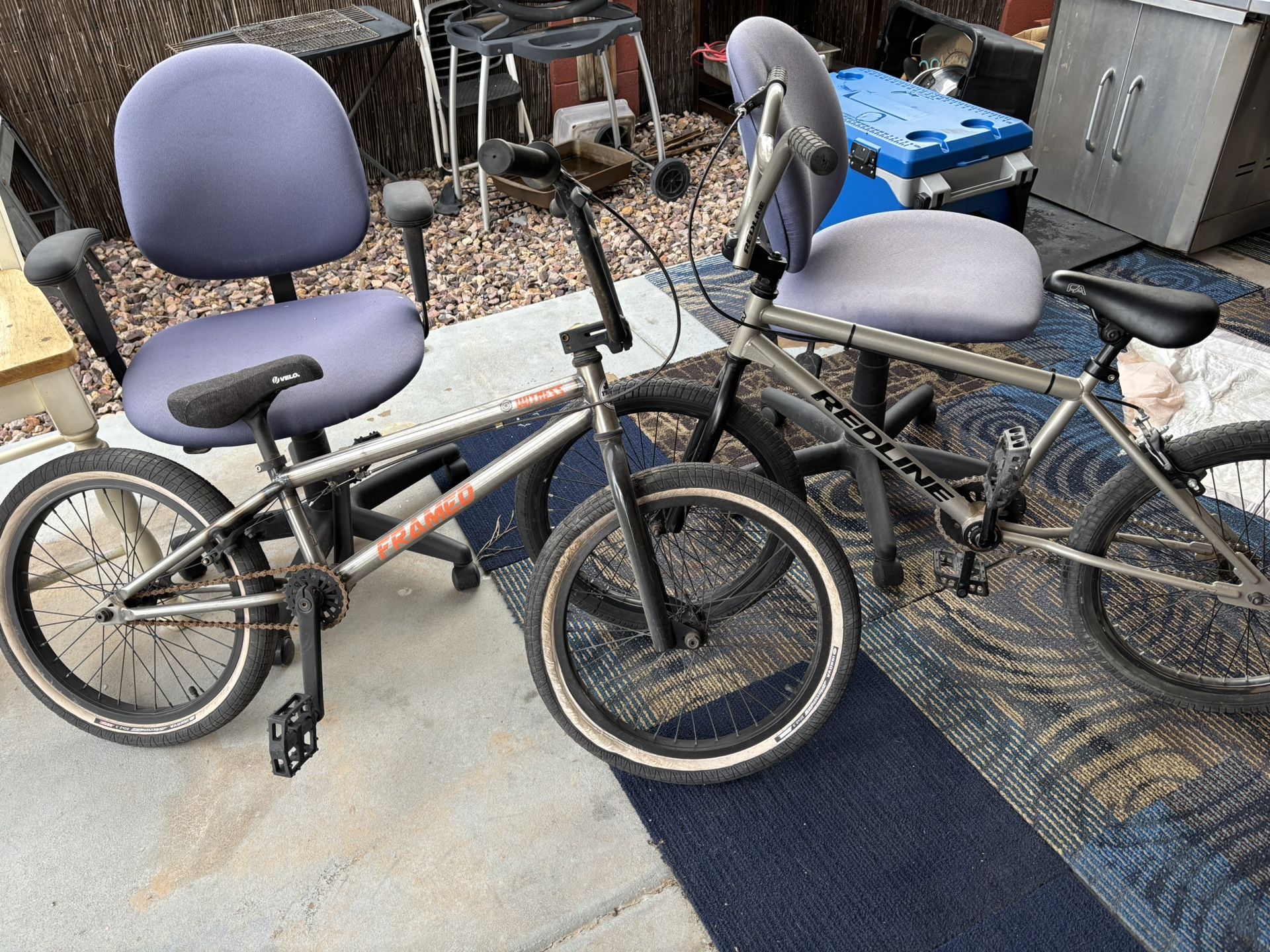 2 Bmx Bike Redline / Frame Witness