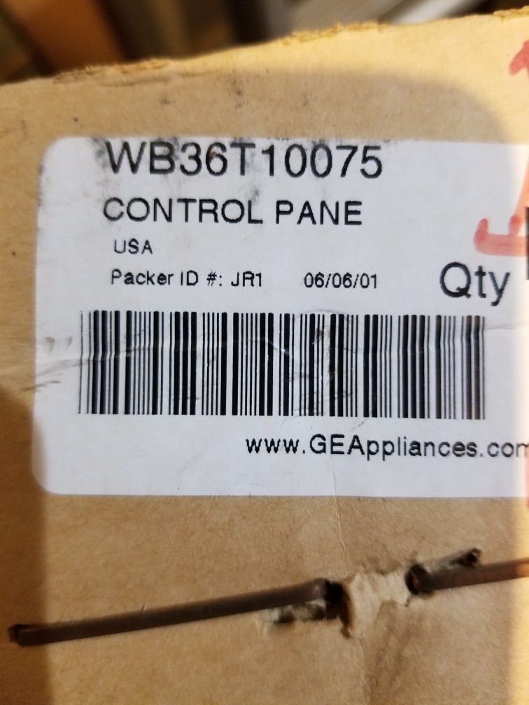 GE Profile Wall Oven Control Panel , White