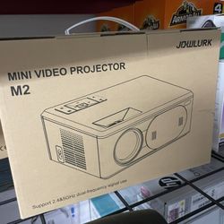[Electric Focus] 4K Projector with 5G WiFi and Bluetooth, 15000L JOWLURK Mini Portable Projector, Outdoor Movie Projector, Home Theater Projector for 