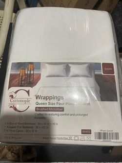 Queen size 4-Piece Bedding Setw