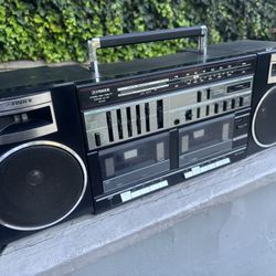 Fisher Boombox Boom Box Stereo 