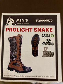 Snake proof boots - hiking hunting farming etc