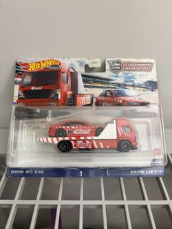 Hot Wheels Team Transport BMW M3 E46 Eibach