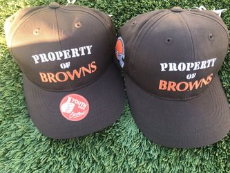Browns youth hats
