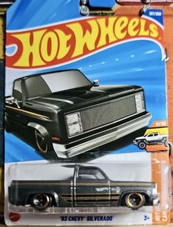 Hot Wheels '83 Chevy Silverado Gray 157/250 🔥🔥
