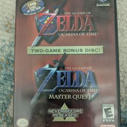 The Legend Of Zelda Ocarina Of Time & Master Quest, GameCube