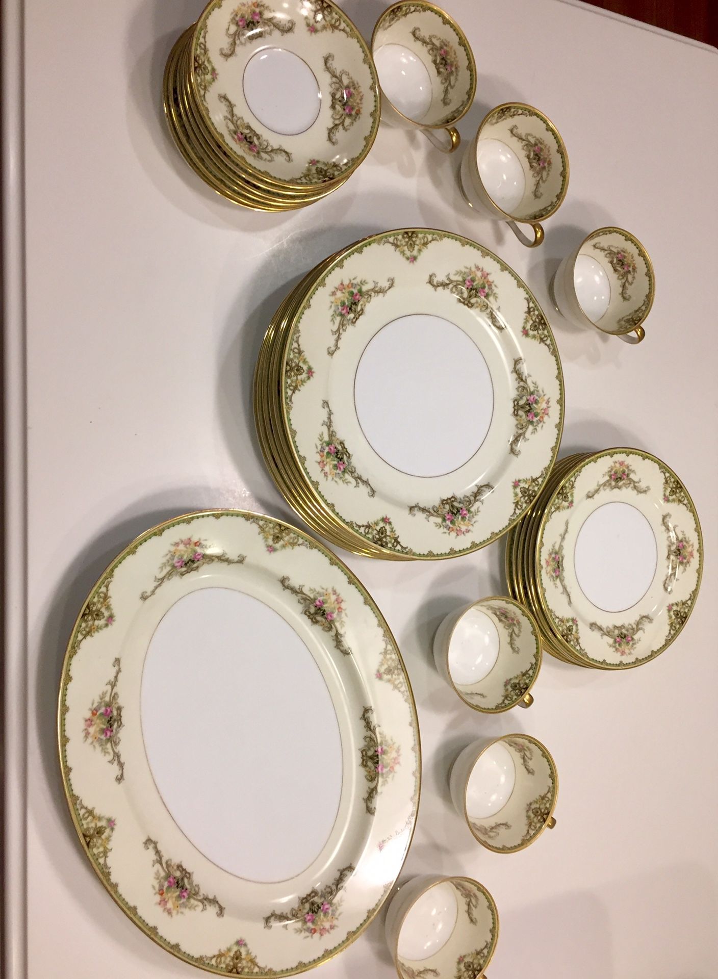 VINTAGE 1931 NORITAKE MILFORD CHINA