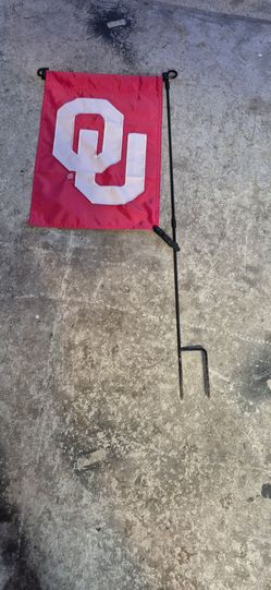 OU. Oklahoma flag