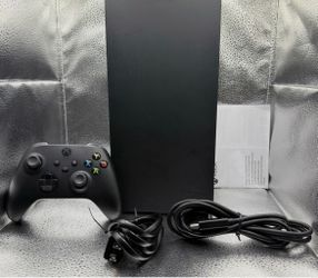 X Xbox Series X 1TB Black With Black Controller Excellent WORKS